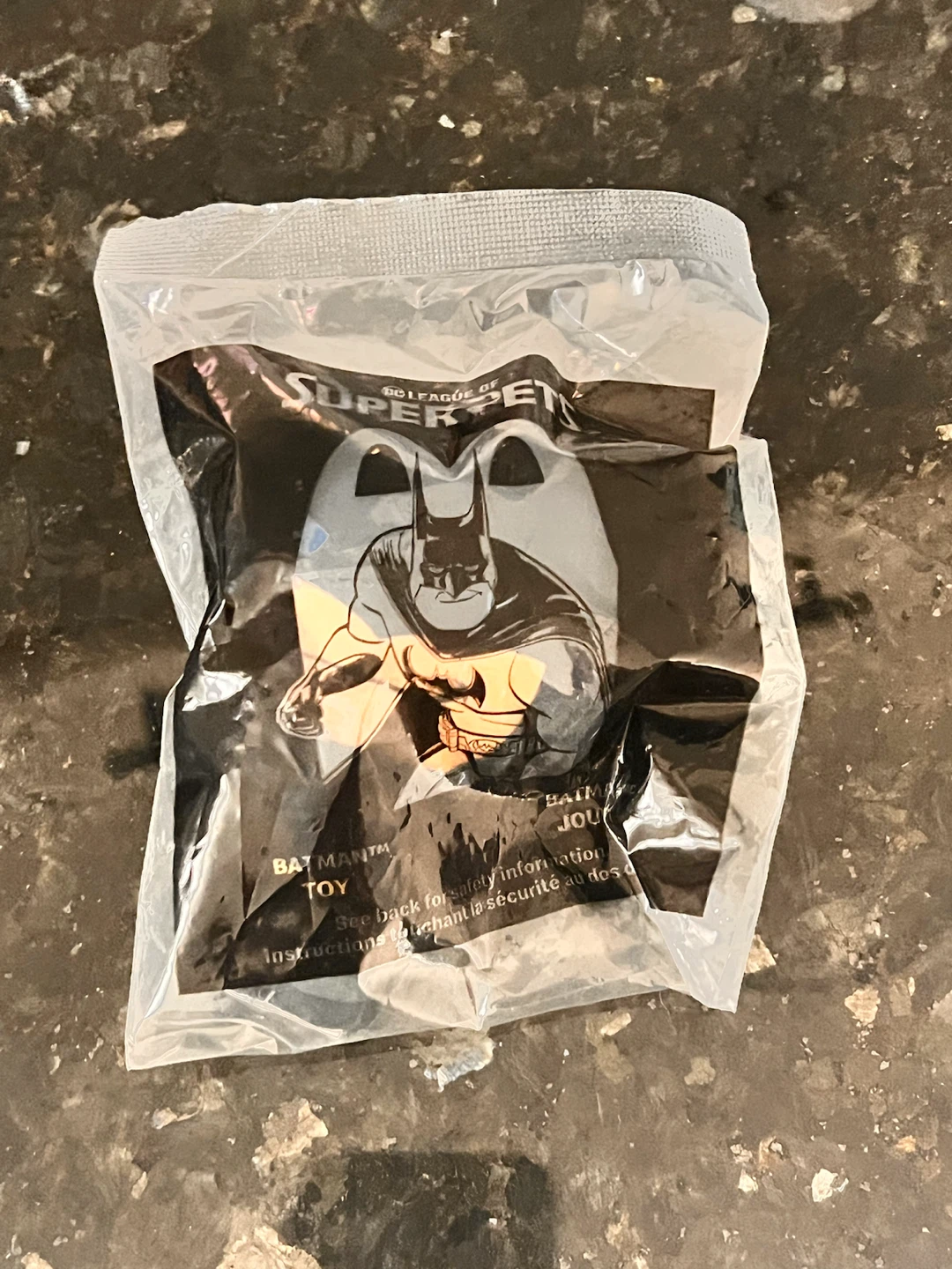 McDonald's DC League of Super-Pets Batman Toy