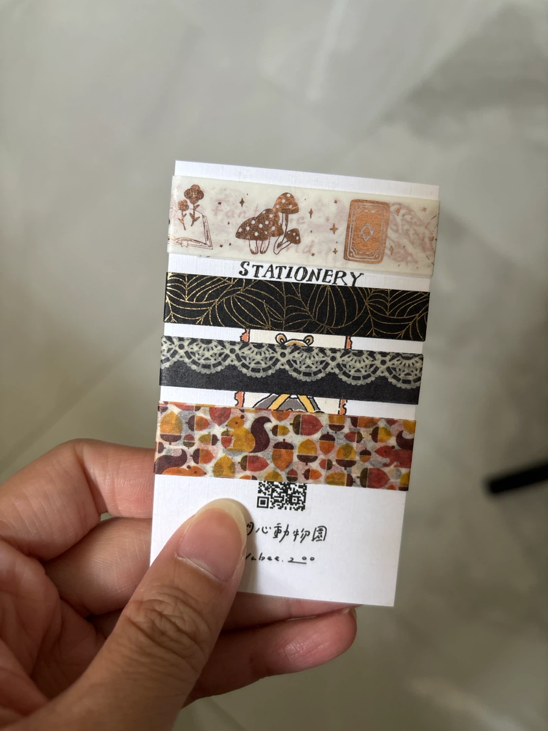 Set of Washi Tape Samples $1
