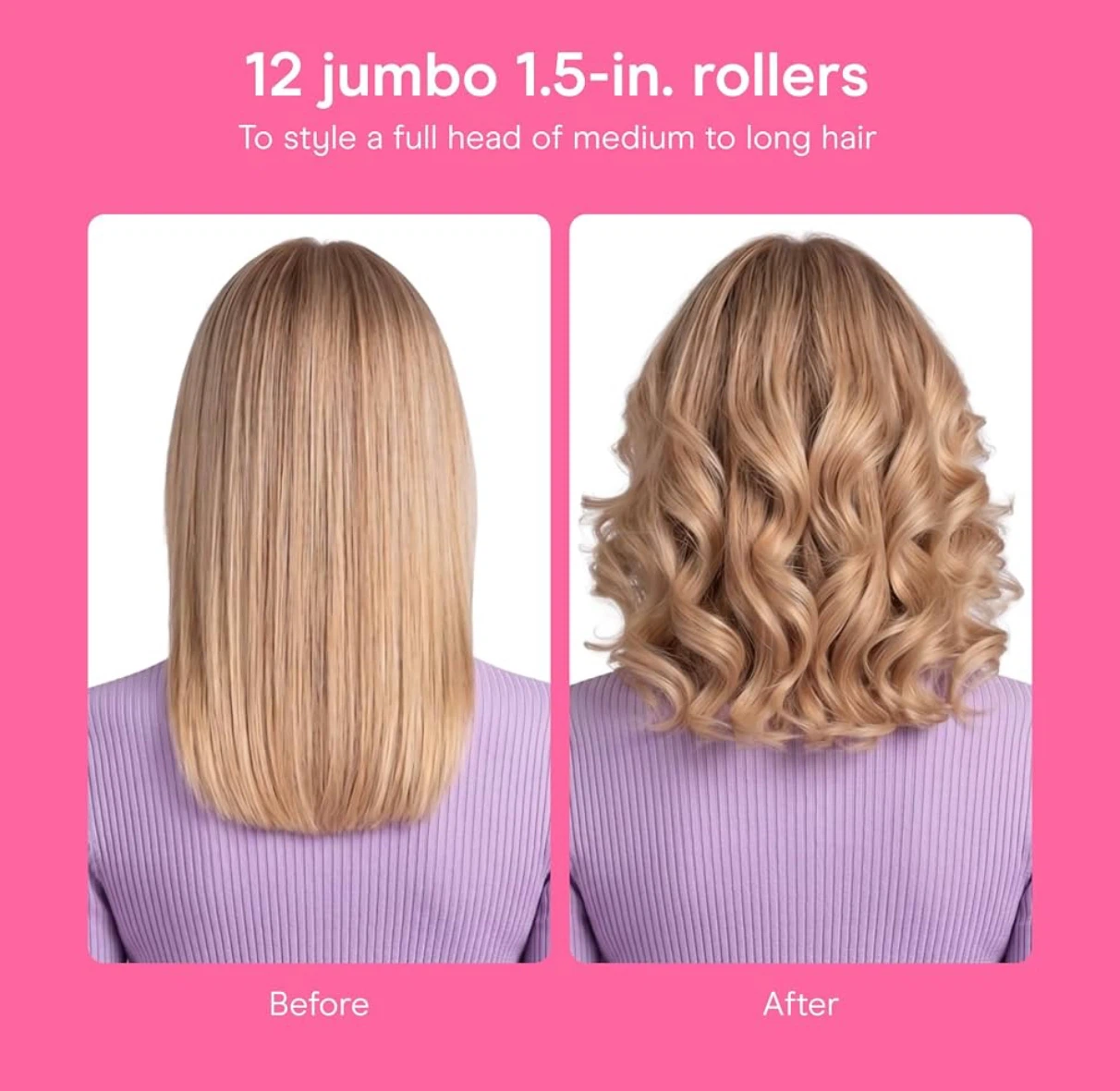 Conair Jumbo Curlers Set - photo 3