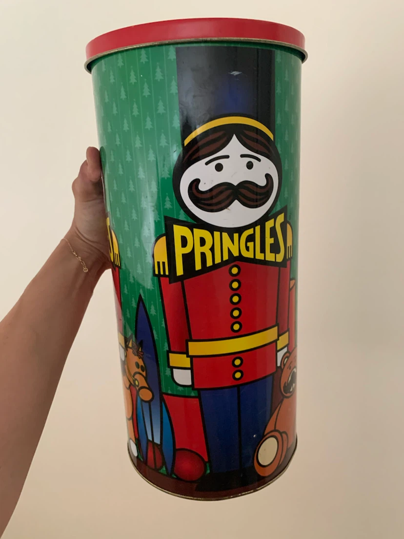 Pringles Large Tin Container - Toy Soldier Design