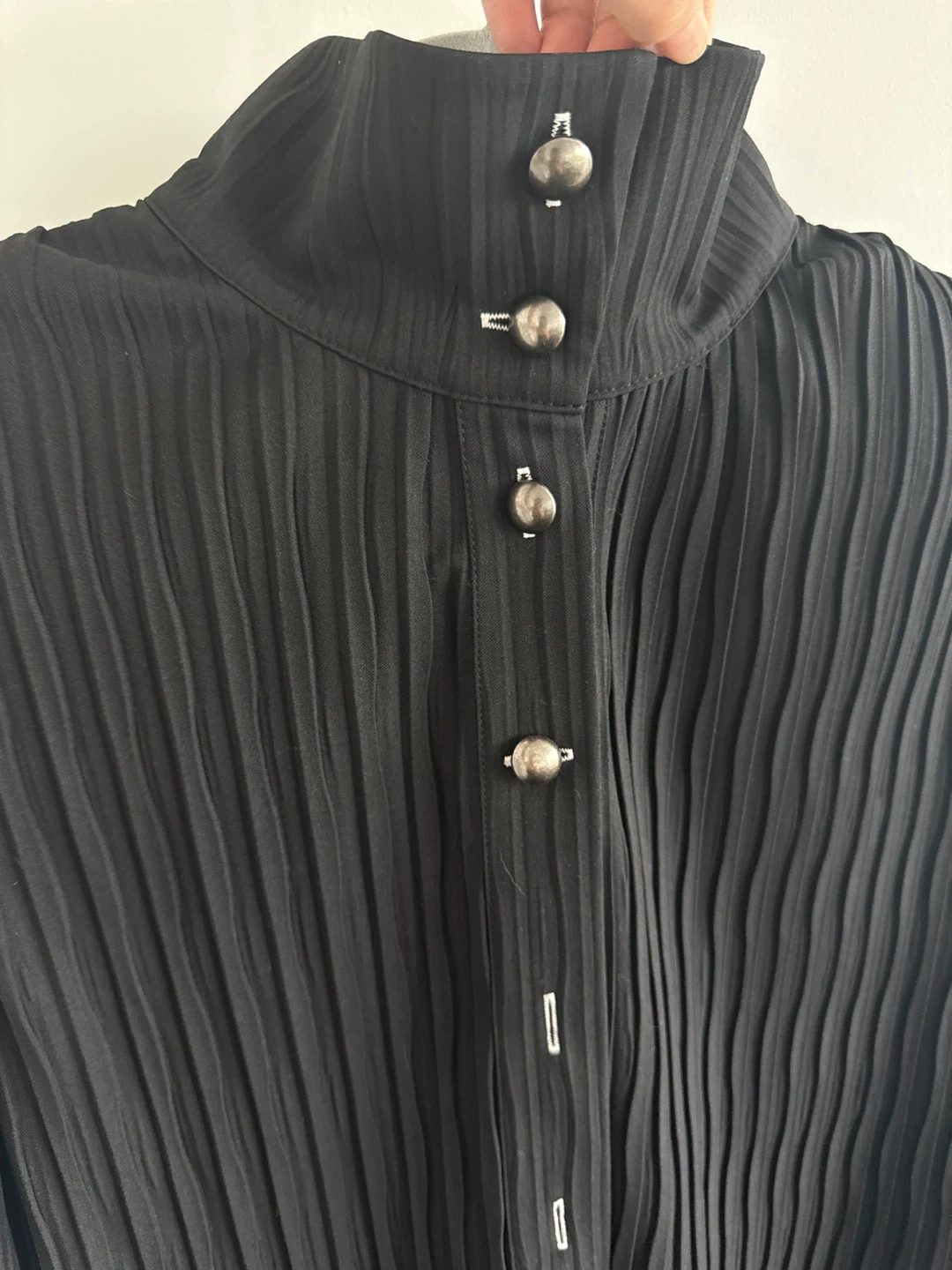 Designer Anno Mundi Black Pleated - photo 3