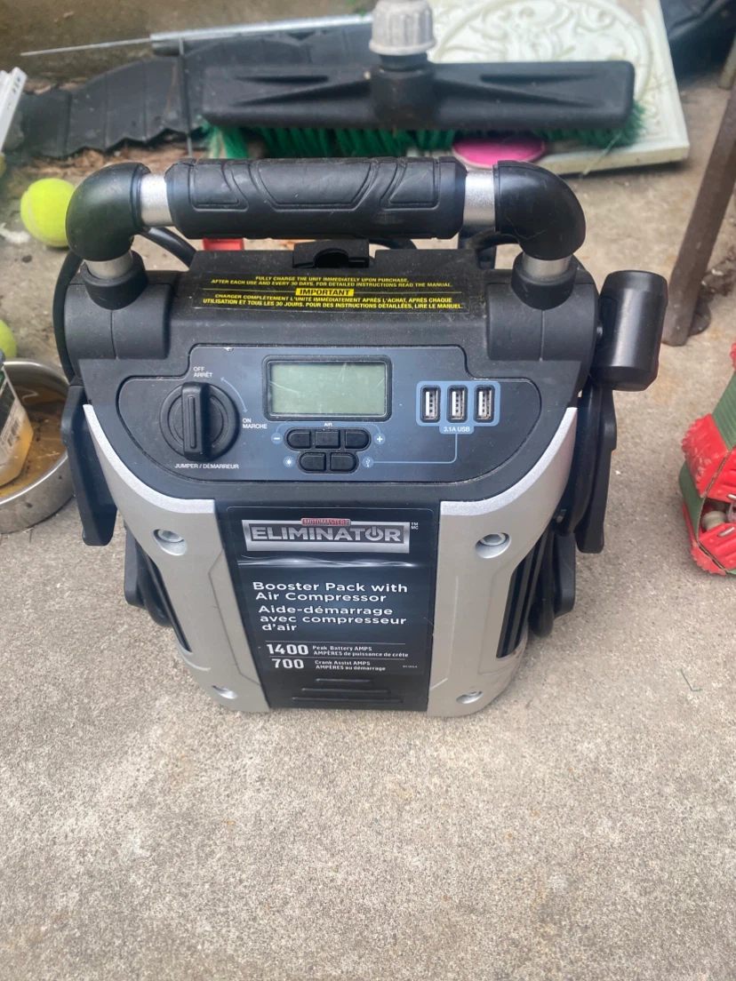 Eliminator Booster Pack with Air Compressor