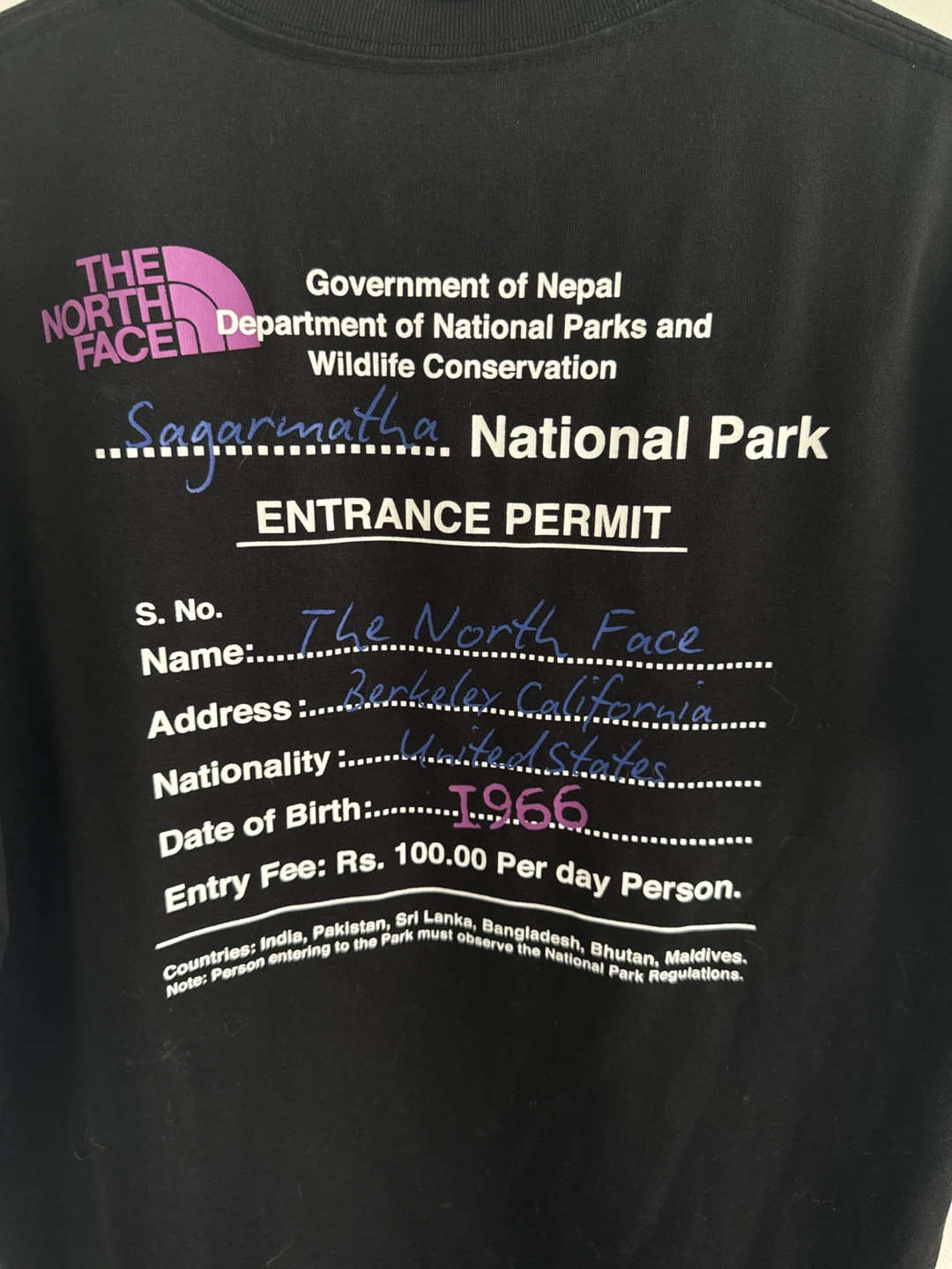 Japan Limited The North Face T-Shirt - photo 2