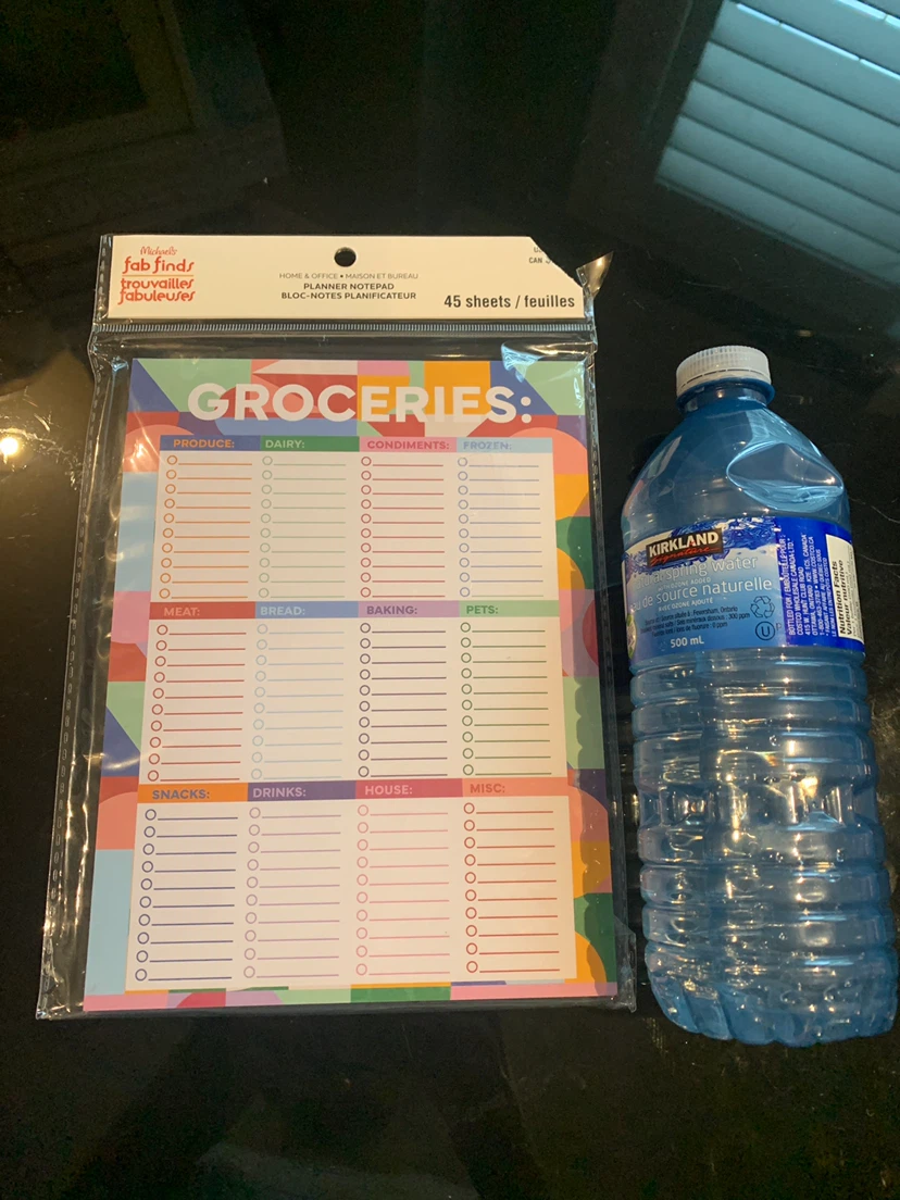 Fab Finds Groceries Planner Notepad - photo 2