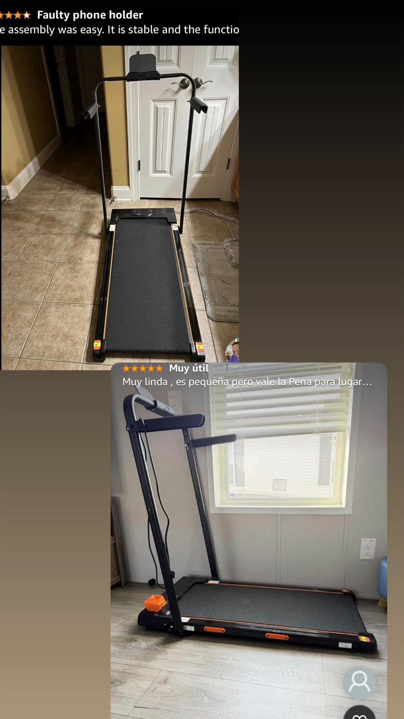 16% Incline Walking Pad Treadmill