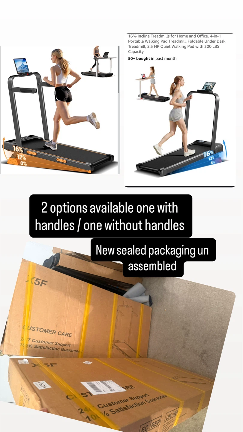 16% Incline Walking Pad Treadmill - photo 2