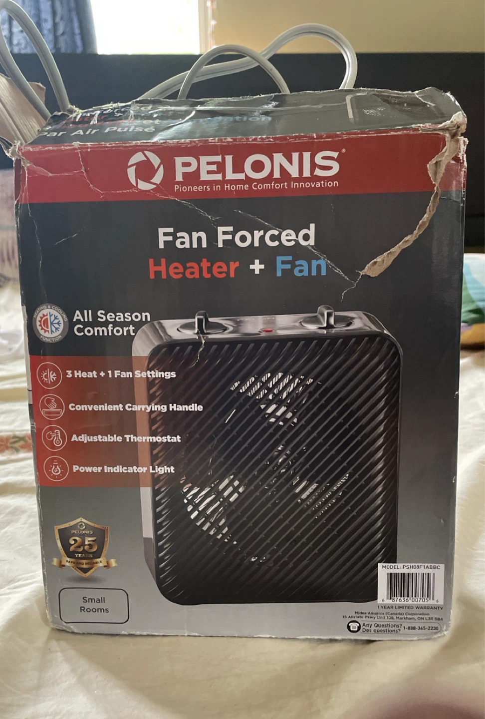 Pelonis Fan Forced Heater + Fan