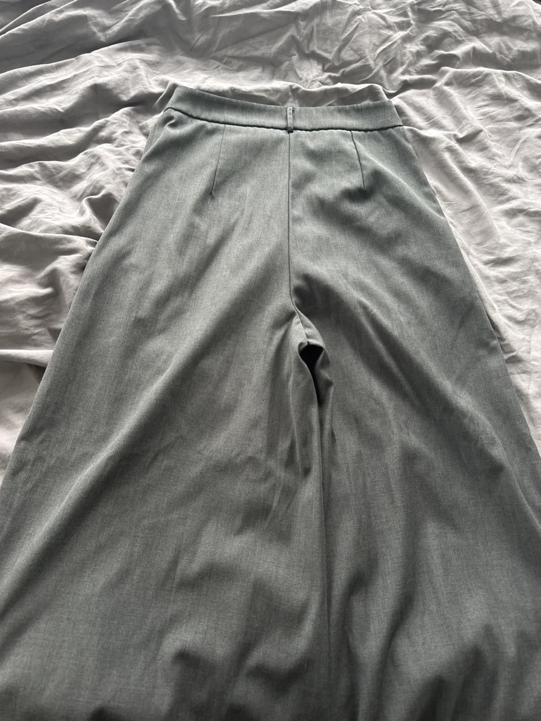 Grey Wide Leg Pants - photo 4
