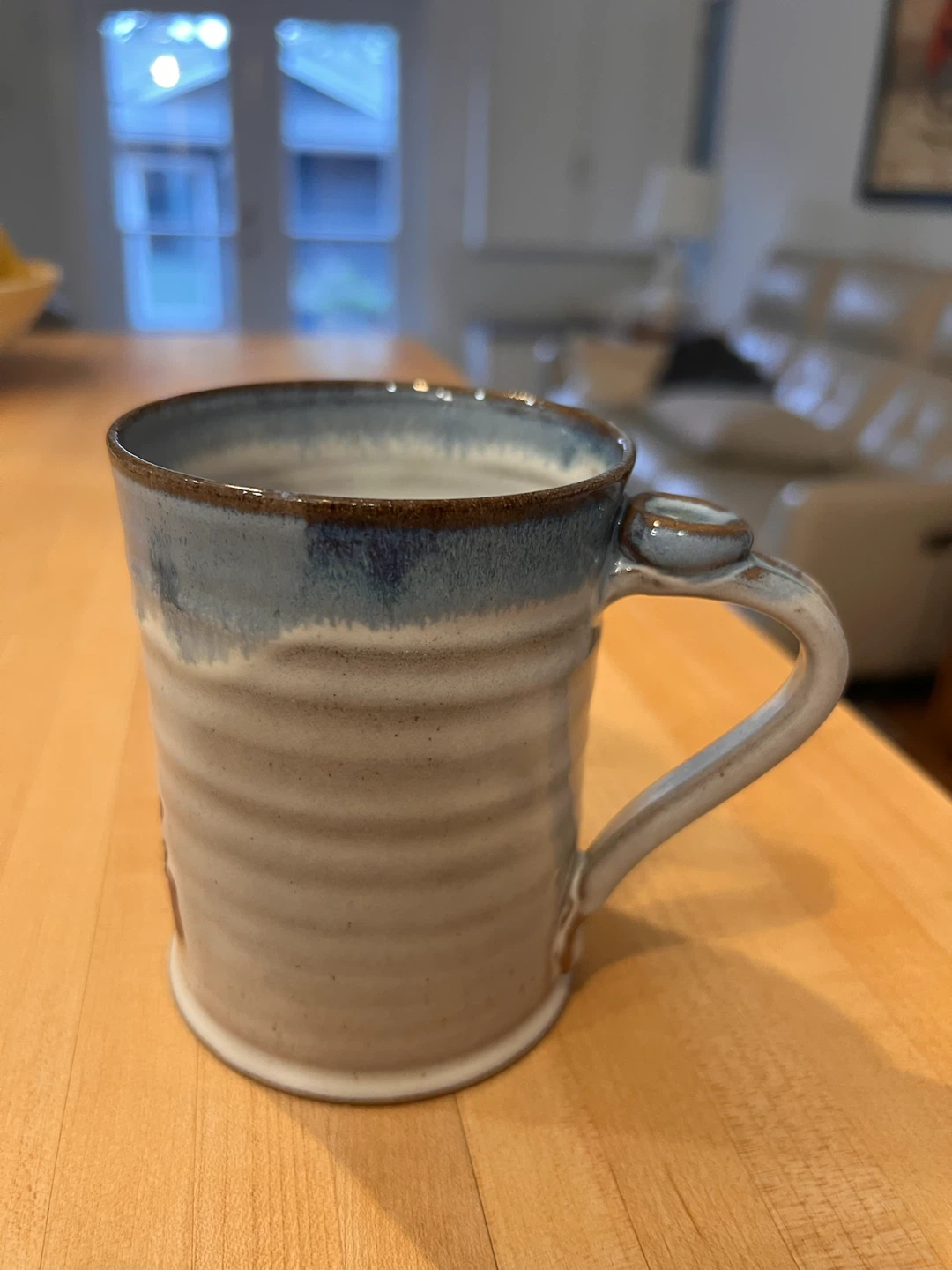 Handmade Ceramic Newfoundland Map Mug / Utensil Holder