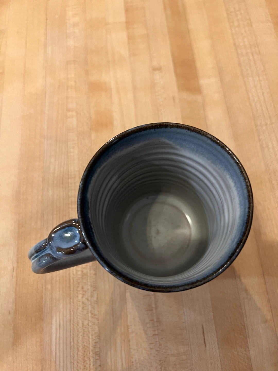 Handmade Ceramic Newfoundland Map Mug / Utensil Holder - photo 4