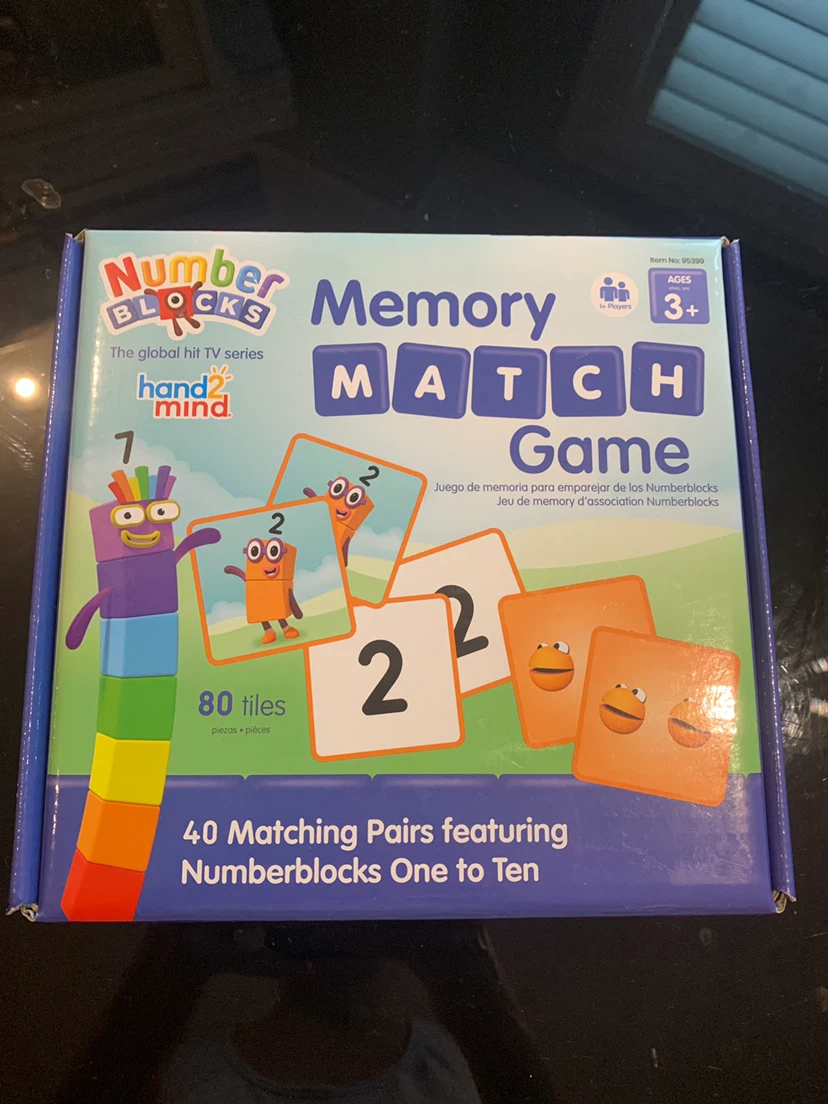 Numberblocks Memory Match Game