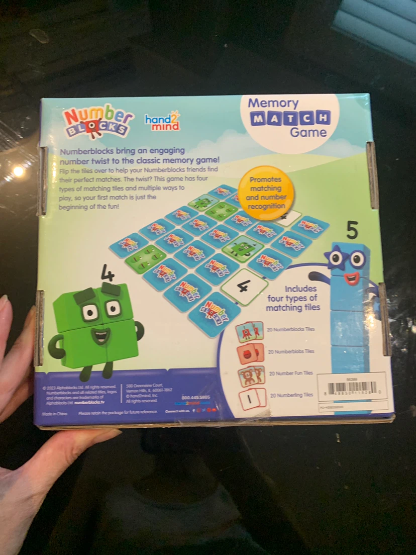Numberblocks Memory Match Game - photo 2