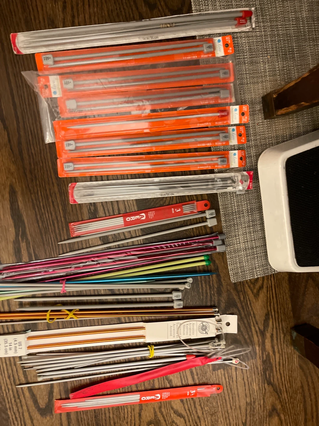 Assorted Yarn and Knitting Needles - photo 5
