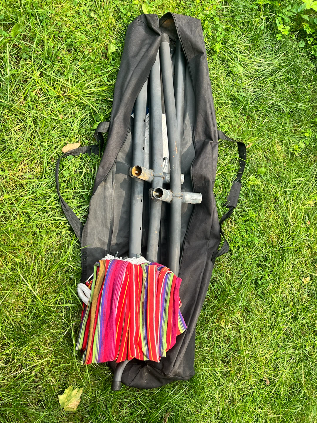 Multi-colourful Hammock with Heavy Duty Steel Stand - photo 4