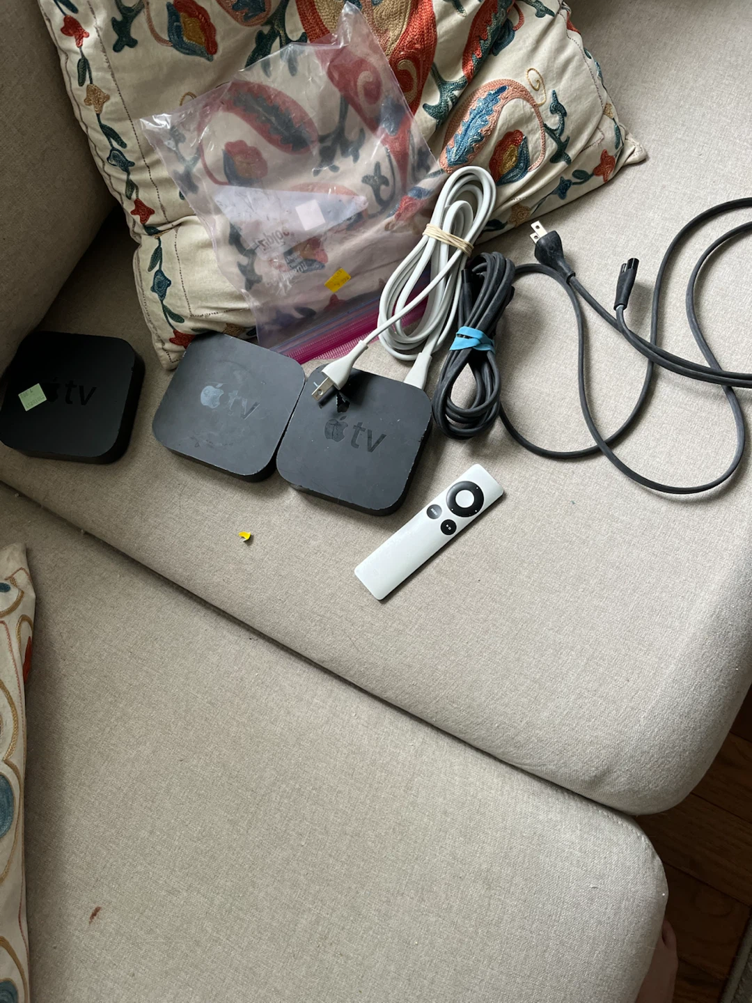 Apple TV Digital Media Player (x3) with Remote
