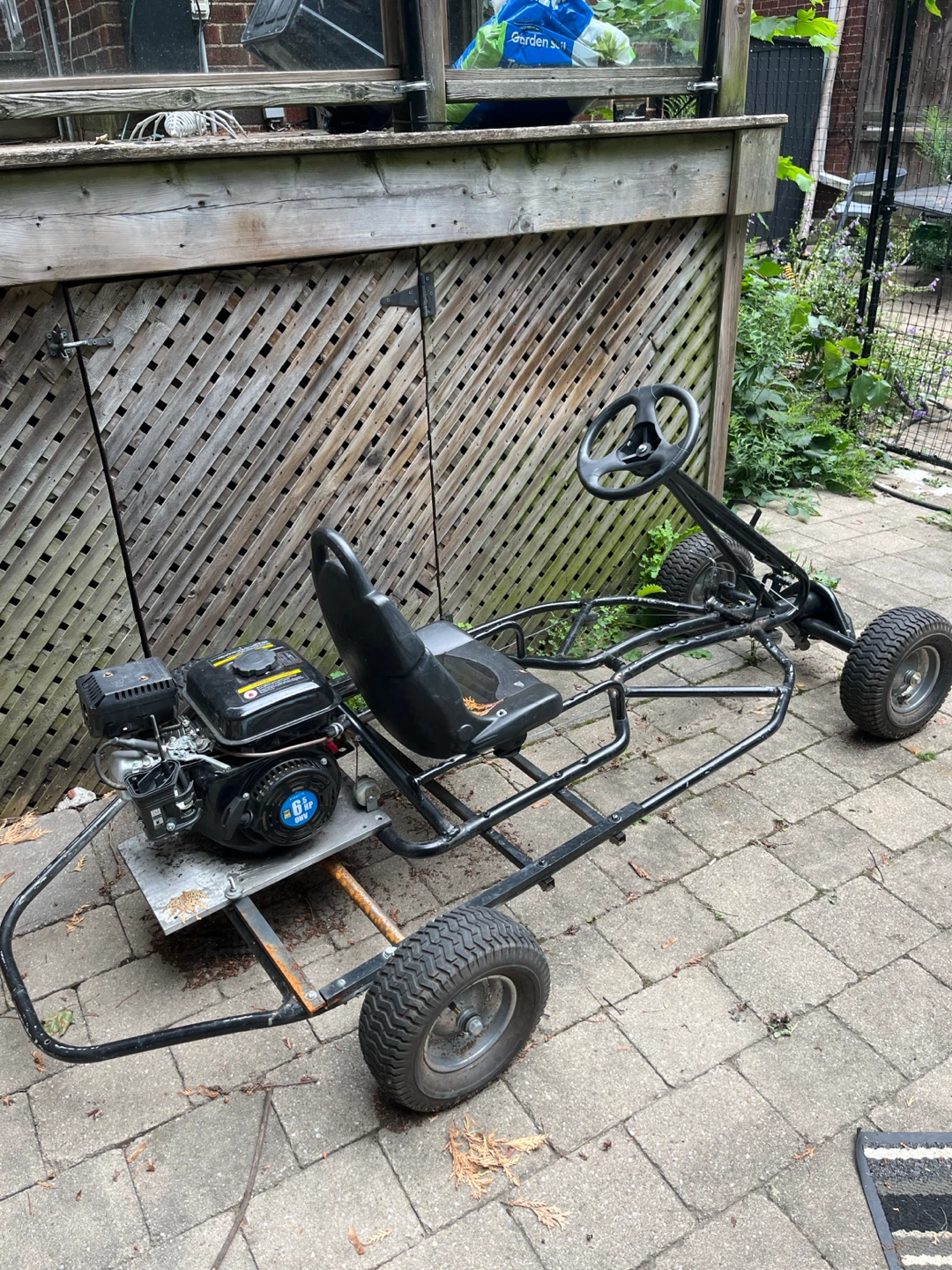 Go-Kart with 6 HP Engine