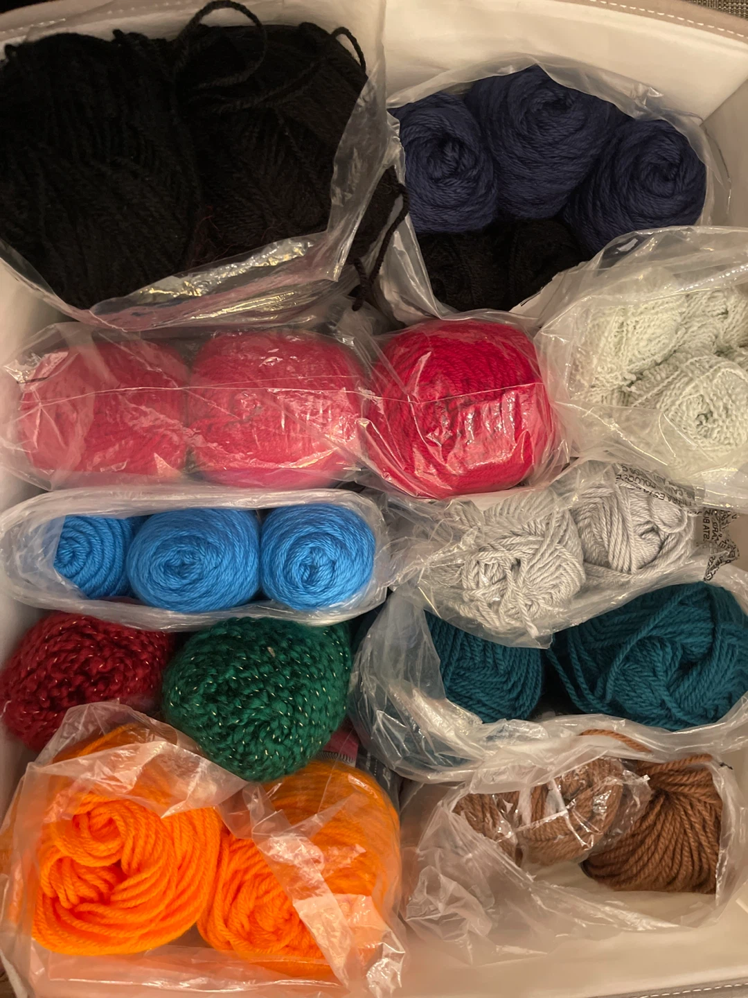 Assorted Yarn Balls - Crafting Supplies
