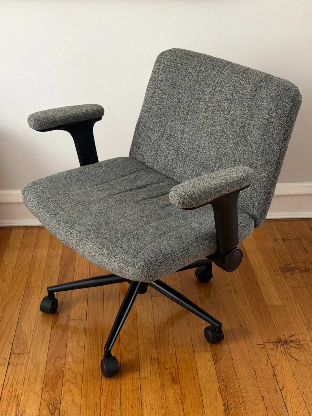 Gray Office Chair with Wheels - photo 2