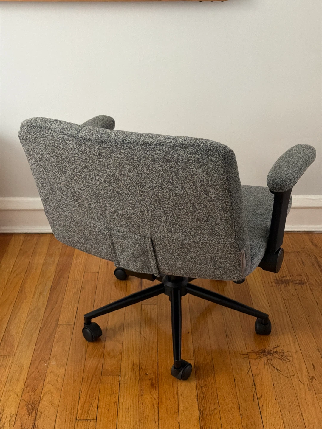 Gray Office Chair with Wheels - photo 3