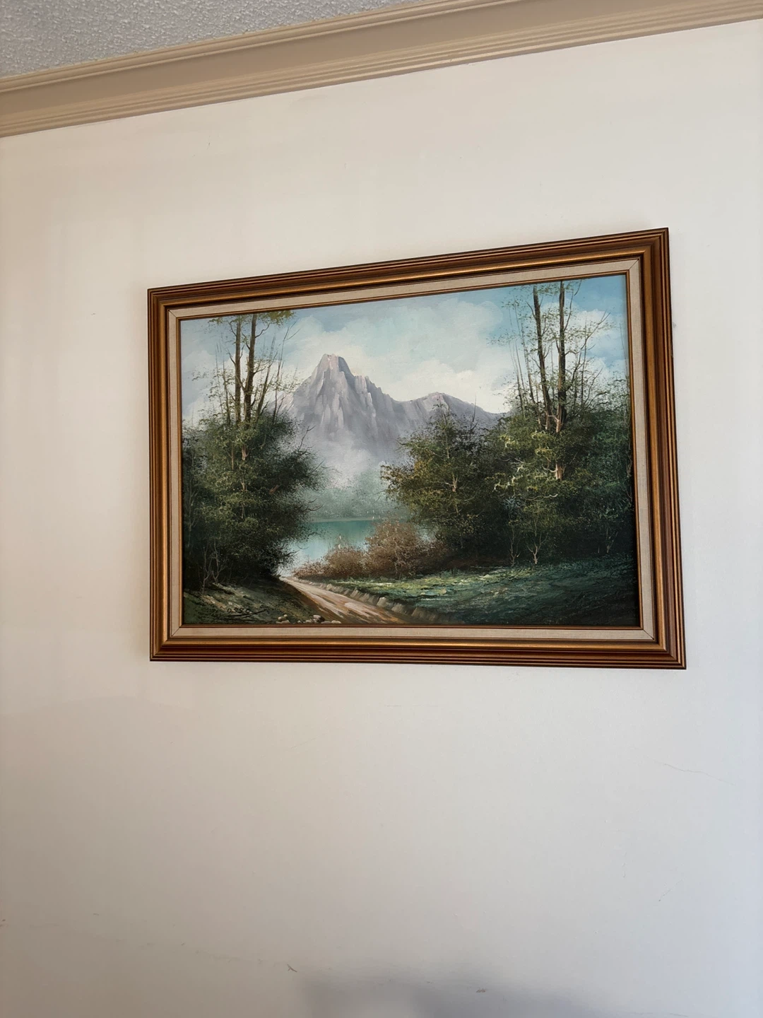 Framed Landscape Painting - photo 2
