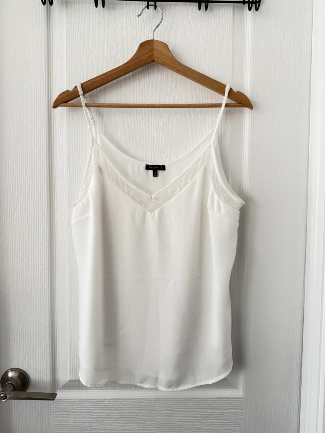 Dynamite White Strappy Top
