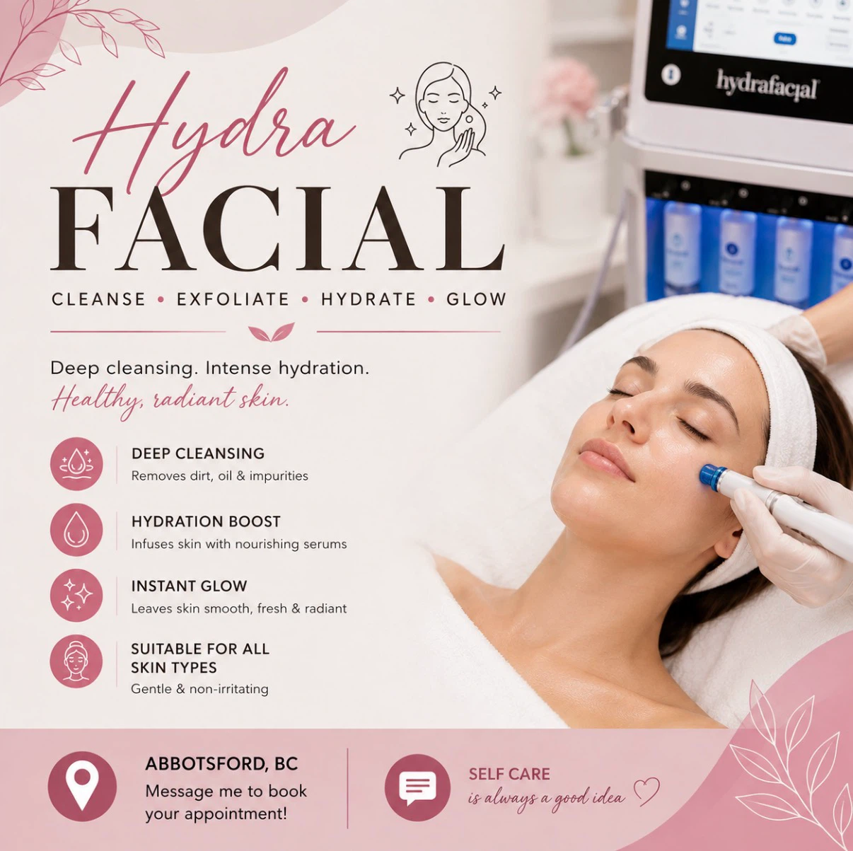 HydraFacial Treatment for Deep Cleansing and Hydration