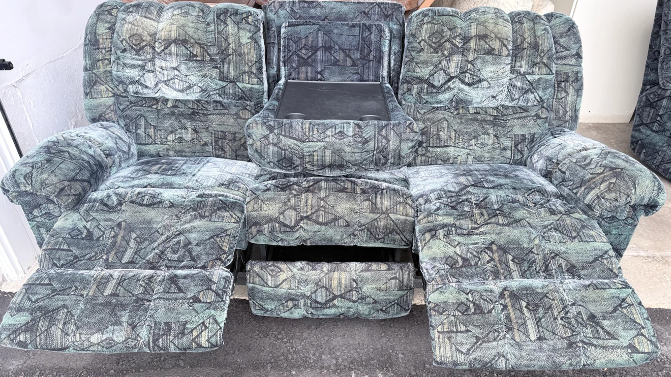 Reclining sofa and loveseat - photo 2