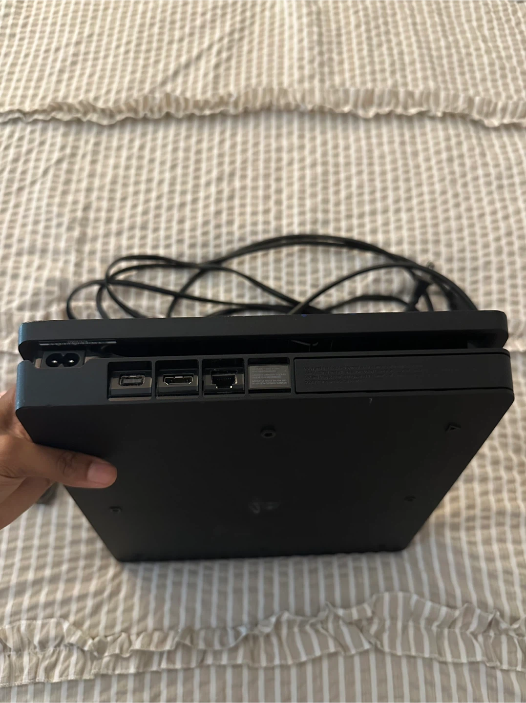 PlayStation 4 Slim Console with 2 Controllers - photo 3