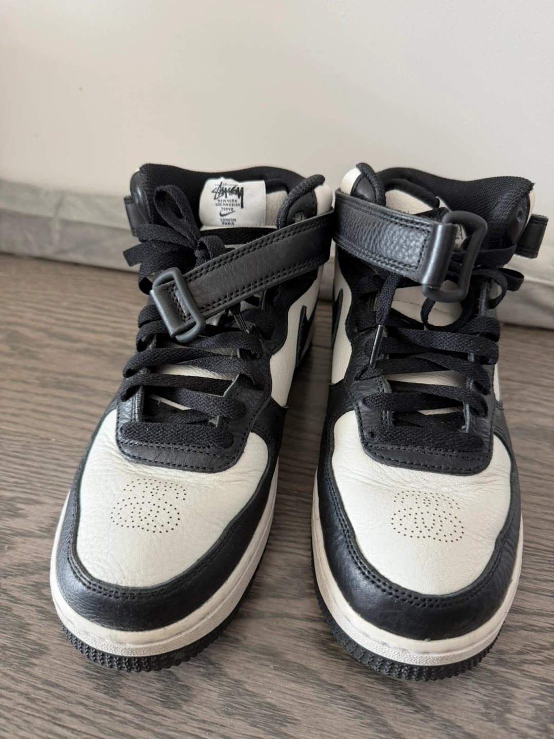 Nike Air Force 1 Mid Stussy DZ4702-200 - photo 2