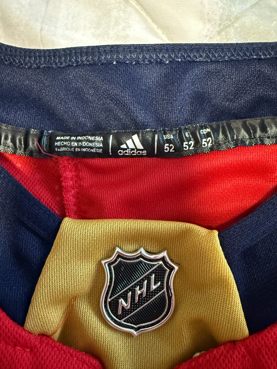 SERGEI BOBROVSKY JERSEY FLORIDA PANTHERS STANLEY CUP 2025 SZ 52 - photo 4
