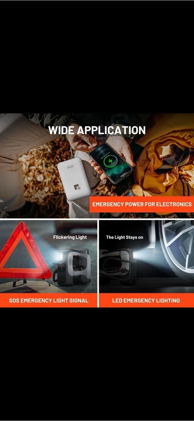 Litheli Portable Air Compressor and Power Bank - photo 3