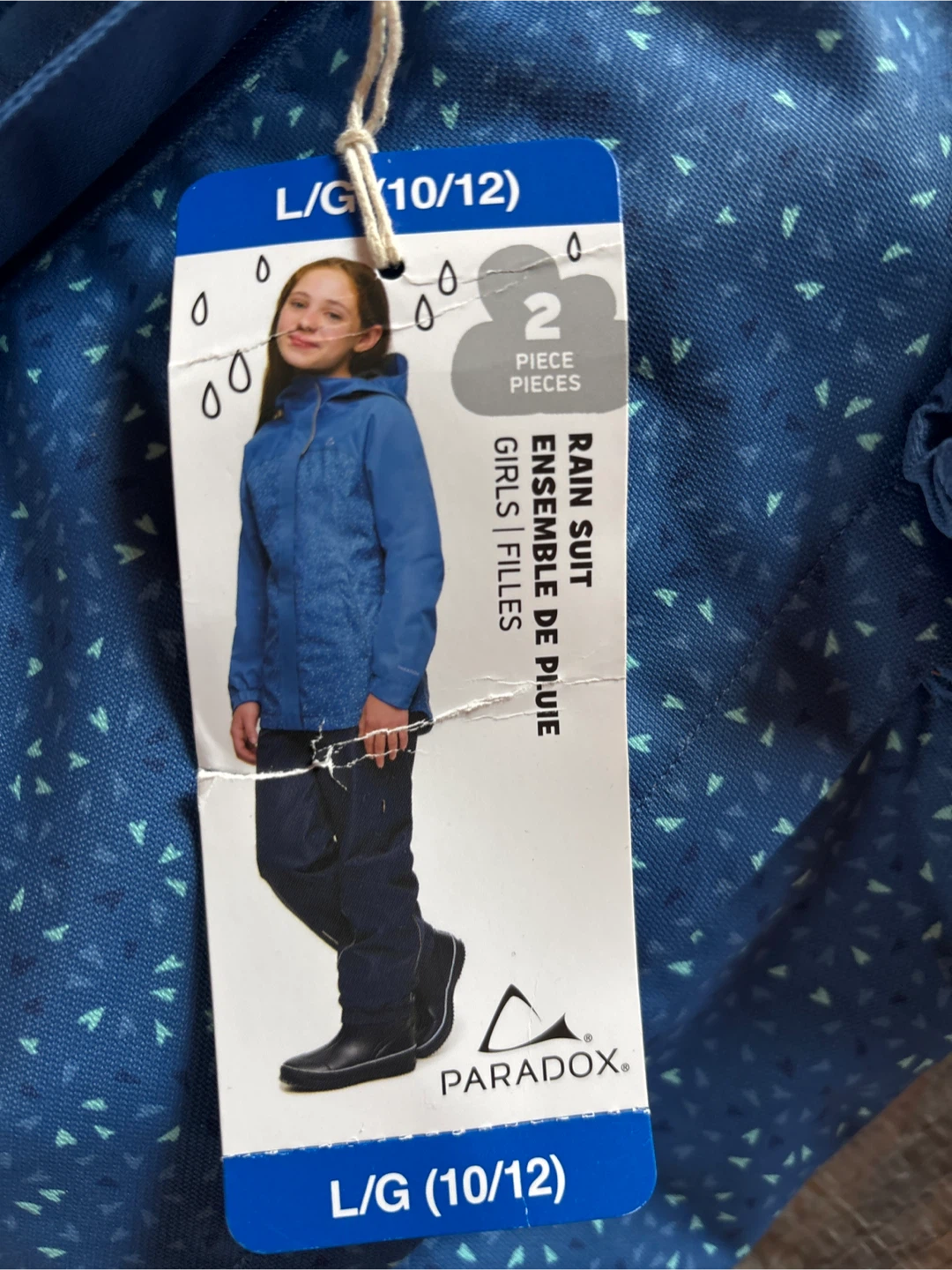 Paradox Girls Rain Suit L/G (10/12) - photo 2