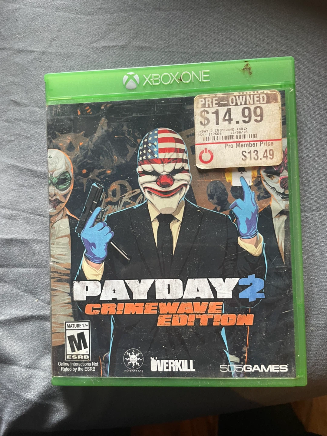 Payday 2 Crimewave Edition Xbox One Game - photo 2