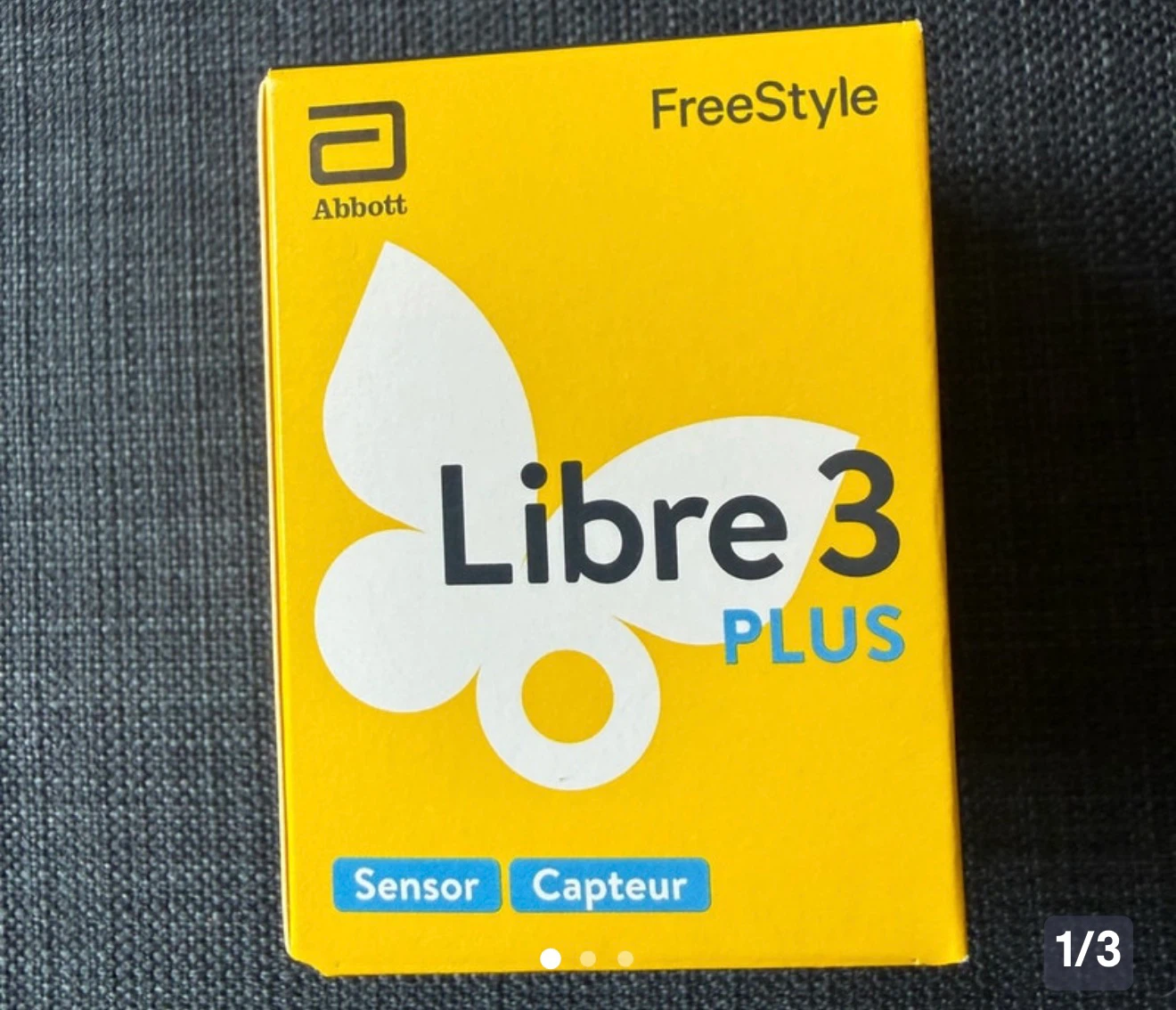 Abbott FreeStyle Libre 3 Plus Sensor (Exp. 04/2027) sealed