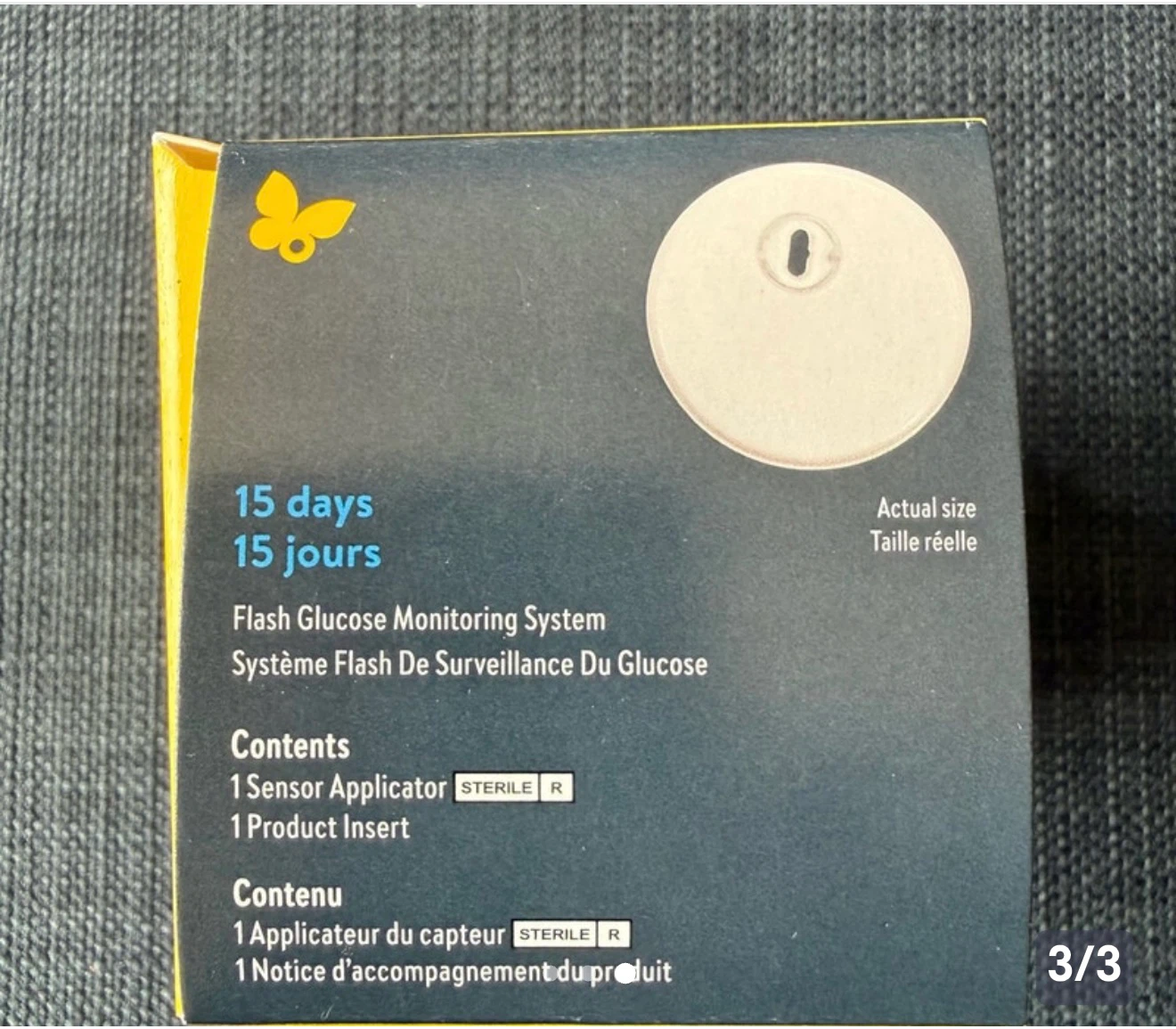 Abbott FreeStyle Libre 3 Plus Sensor (Exp. 04/2027) sealed - photo 3