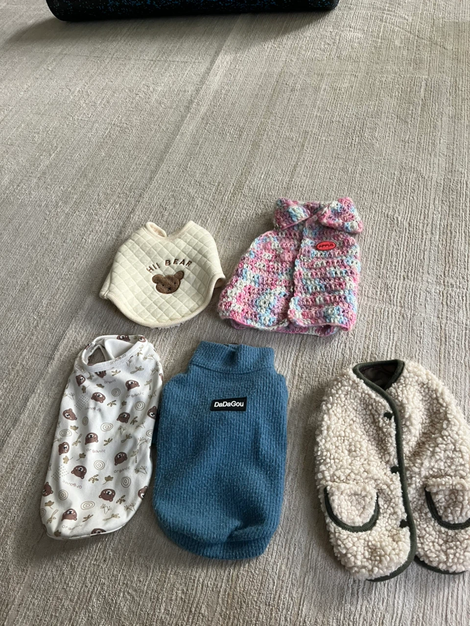 Bundle of 5 Dog Sweaters
