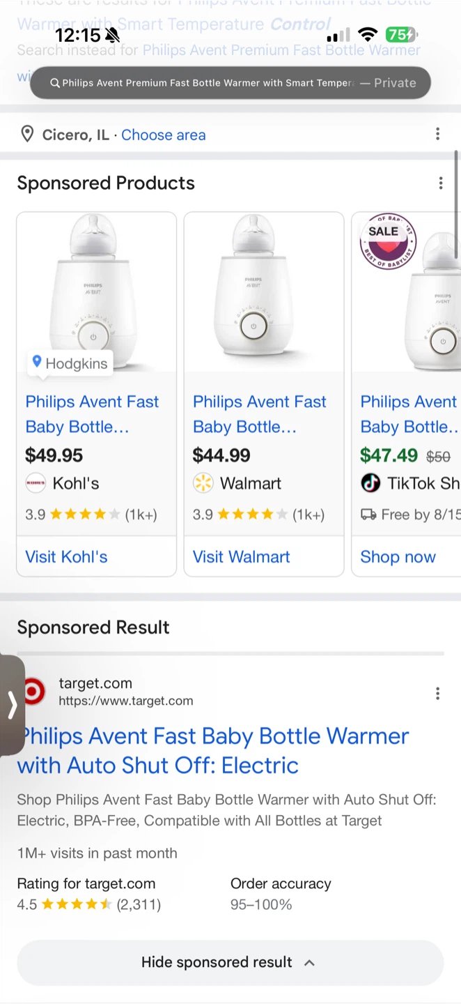 Philips Avent Fast Baby Bottle Warmer - photo 4