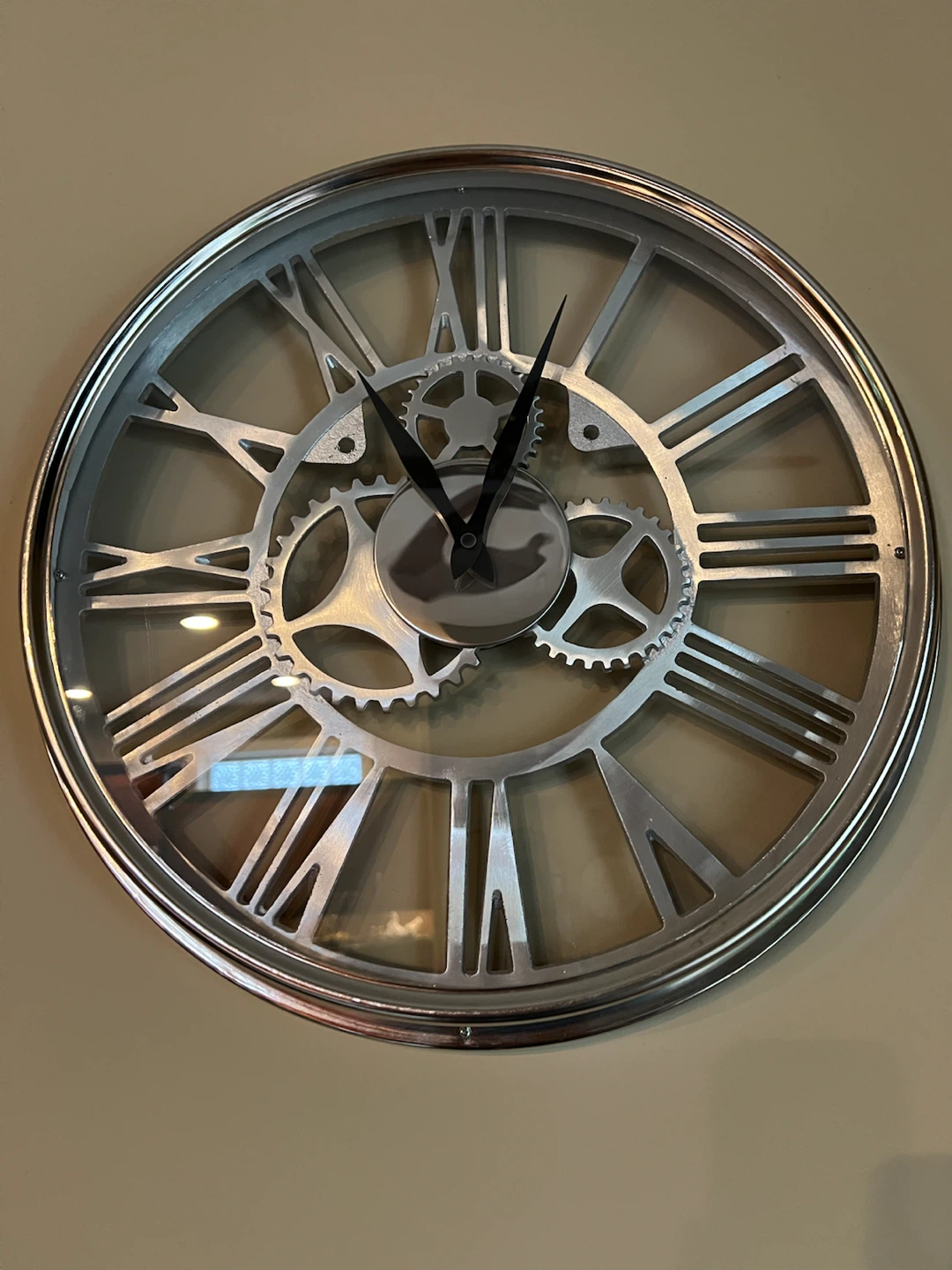 Industrial Steampunk Wall Clock