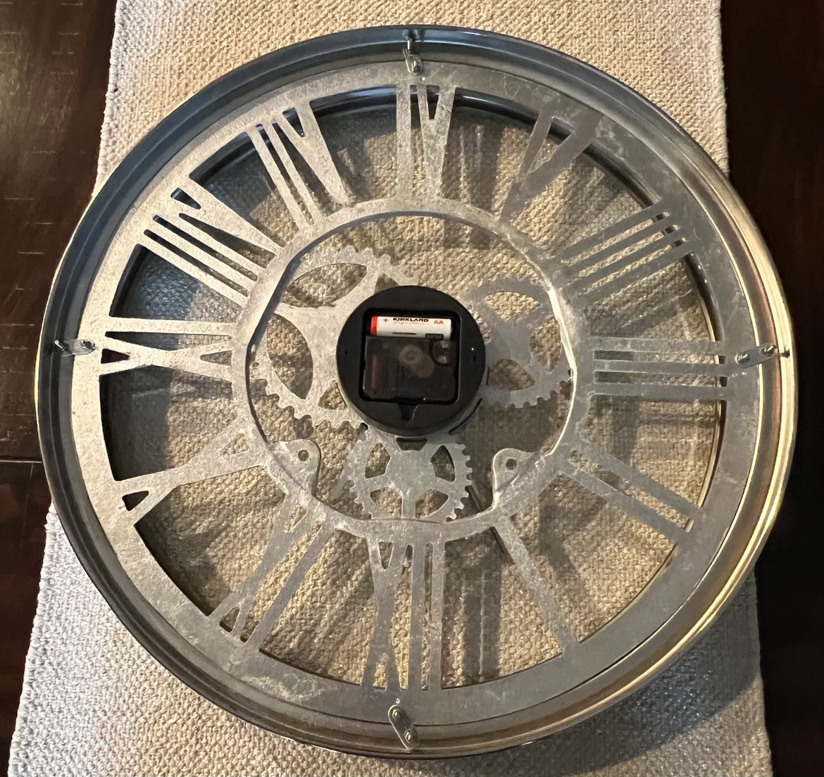 Industrial Steampunk Wall Clock - photo 5