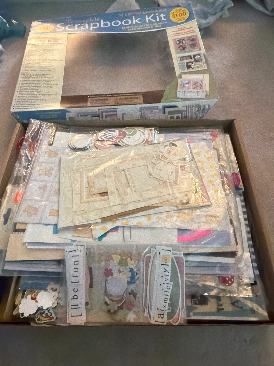 Complete Scrapbook Kit