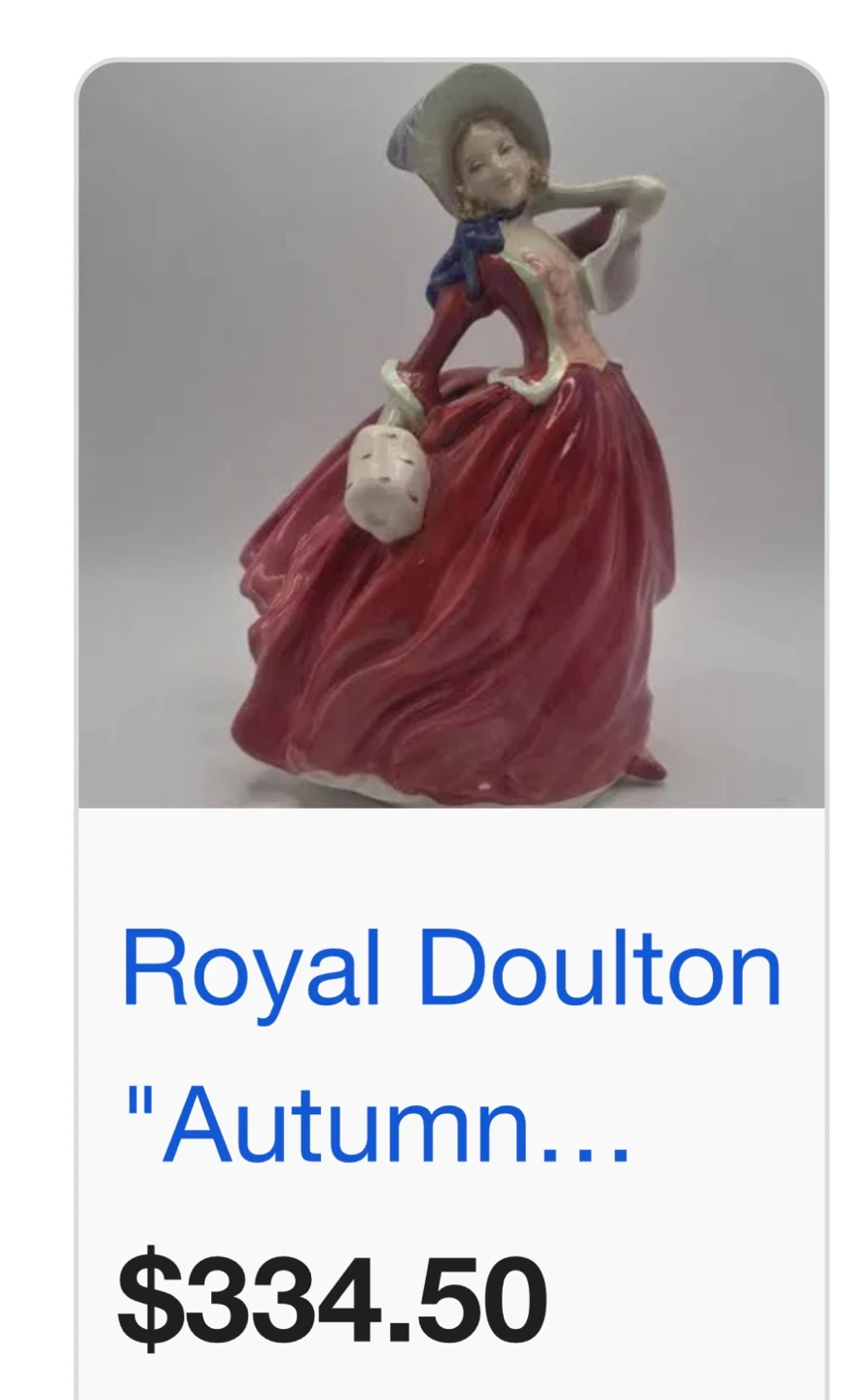 Royal Doulton "Autumn Breezes" HN 1934 Figurine