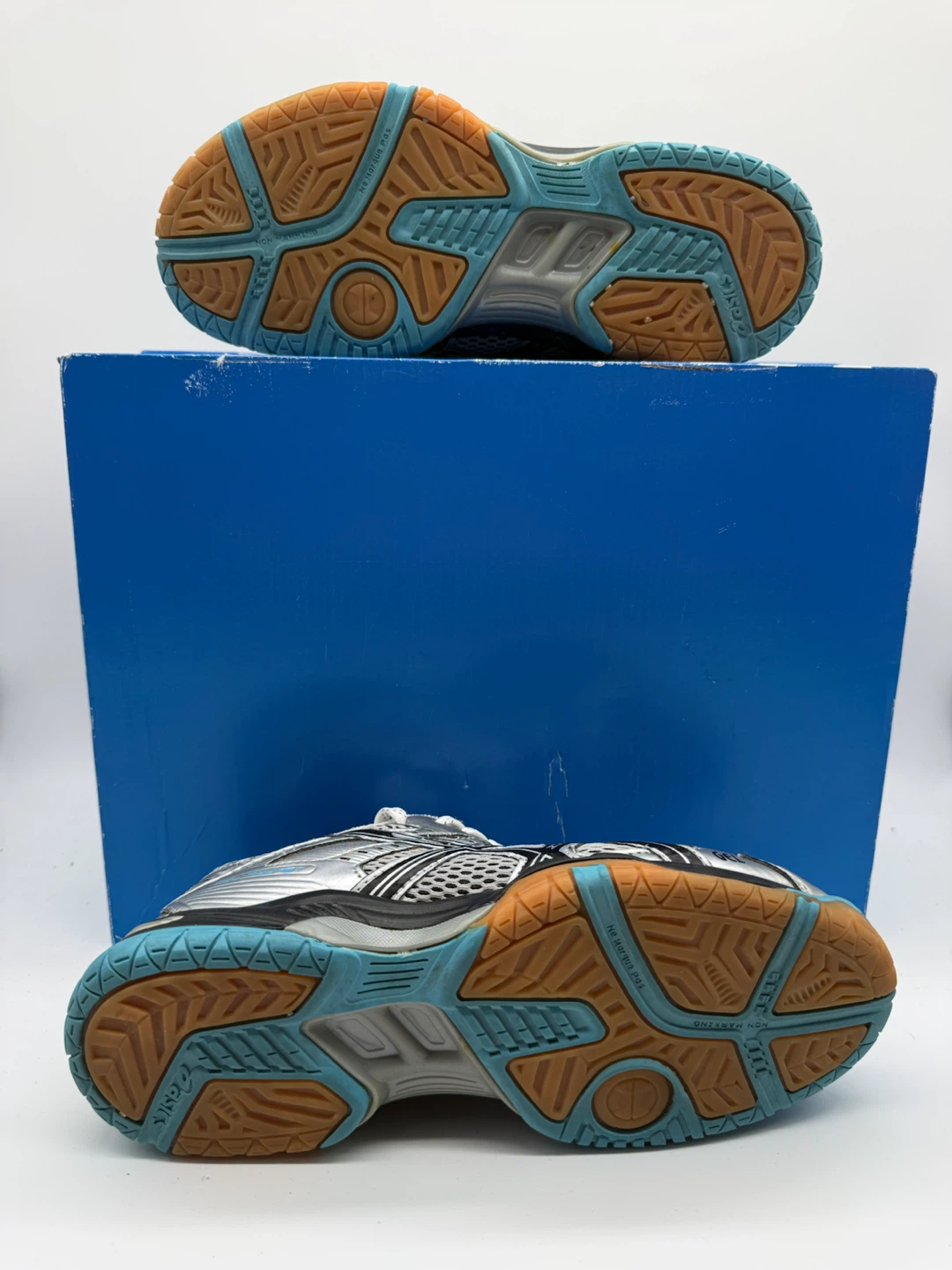 Asics Gel Rocket 6 Silver Women's Volleyball Shoes Size US 7 - photo 3