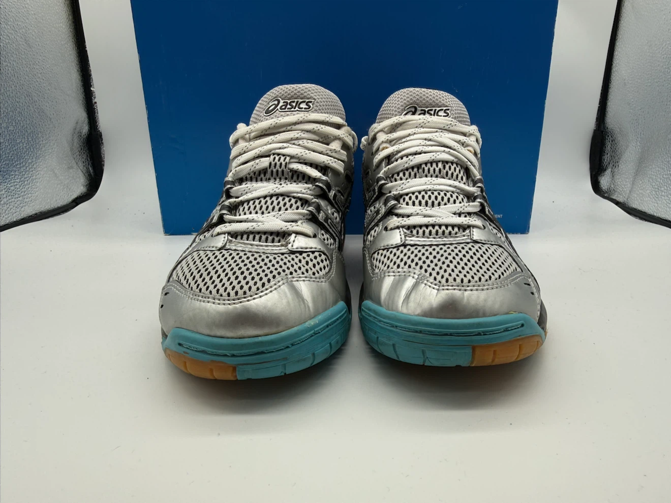 Asics Gel Rocket 6 Silver Women's Volleyball Shoes Size US 7 - photo 4