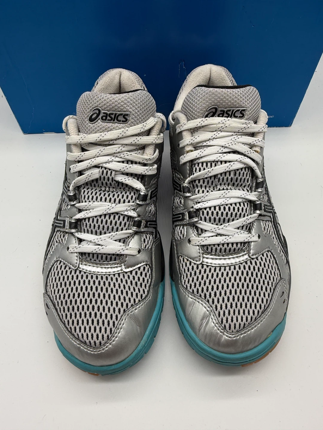 Asics Gel Rocket 6 Silver Women's Volleyball Shoes Size US 7 - photo 5