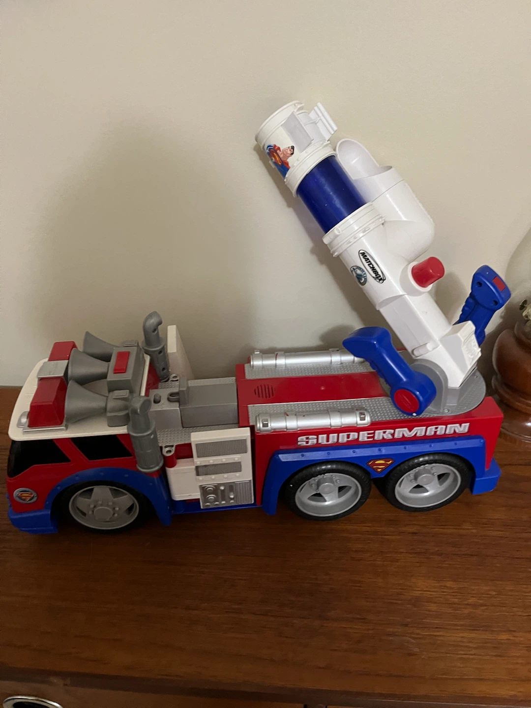 Matchbox Superman Fire Truck Toy