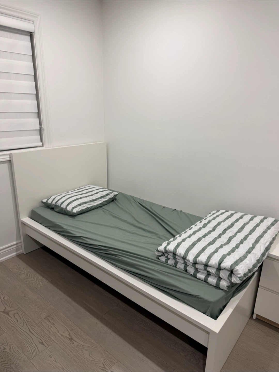 White Twin Bed Frame