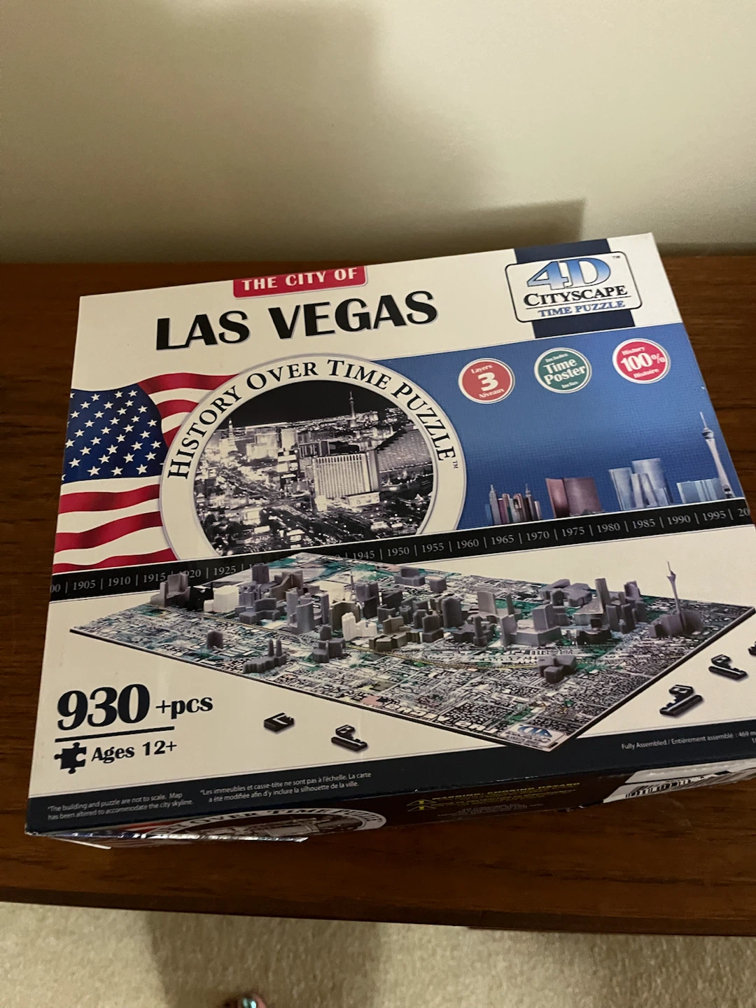 Cityscape Las Vegas History Over Time Puzzle 930+ pcs Ages 12+ - photo 2
