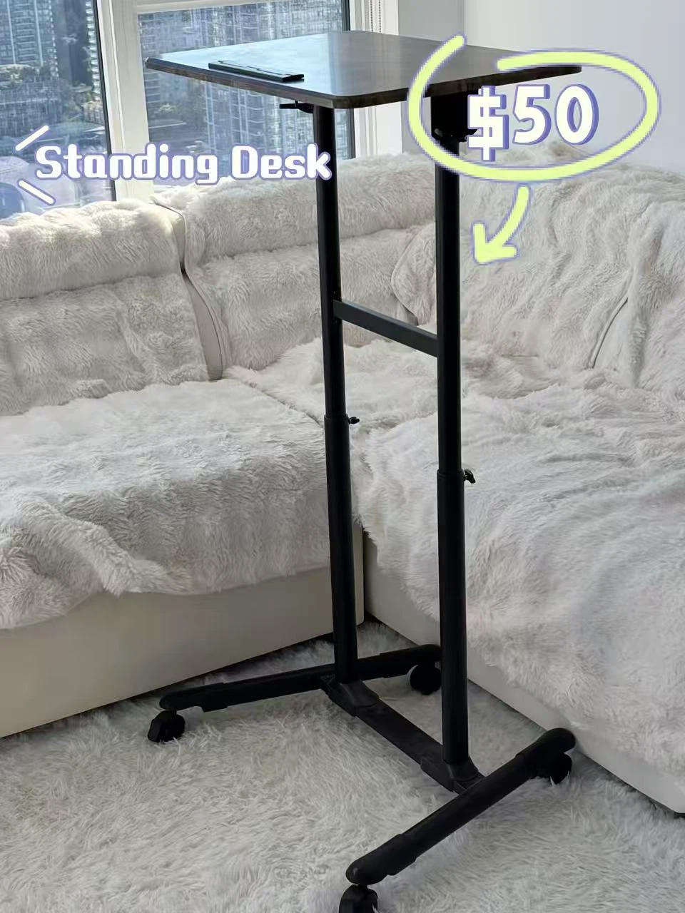 Step machine and standing desk and free stuff