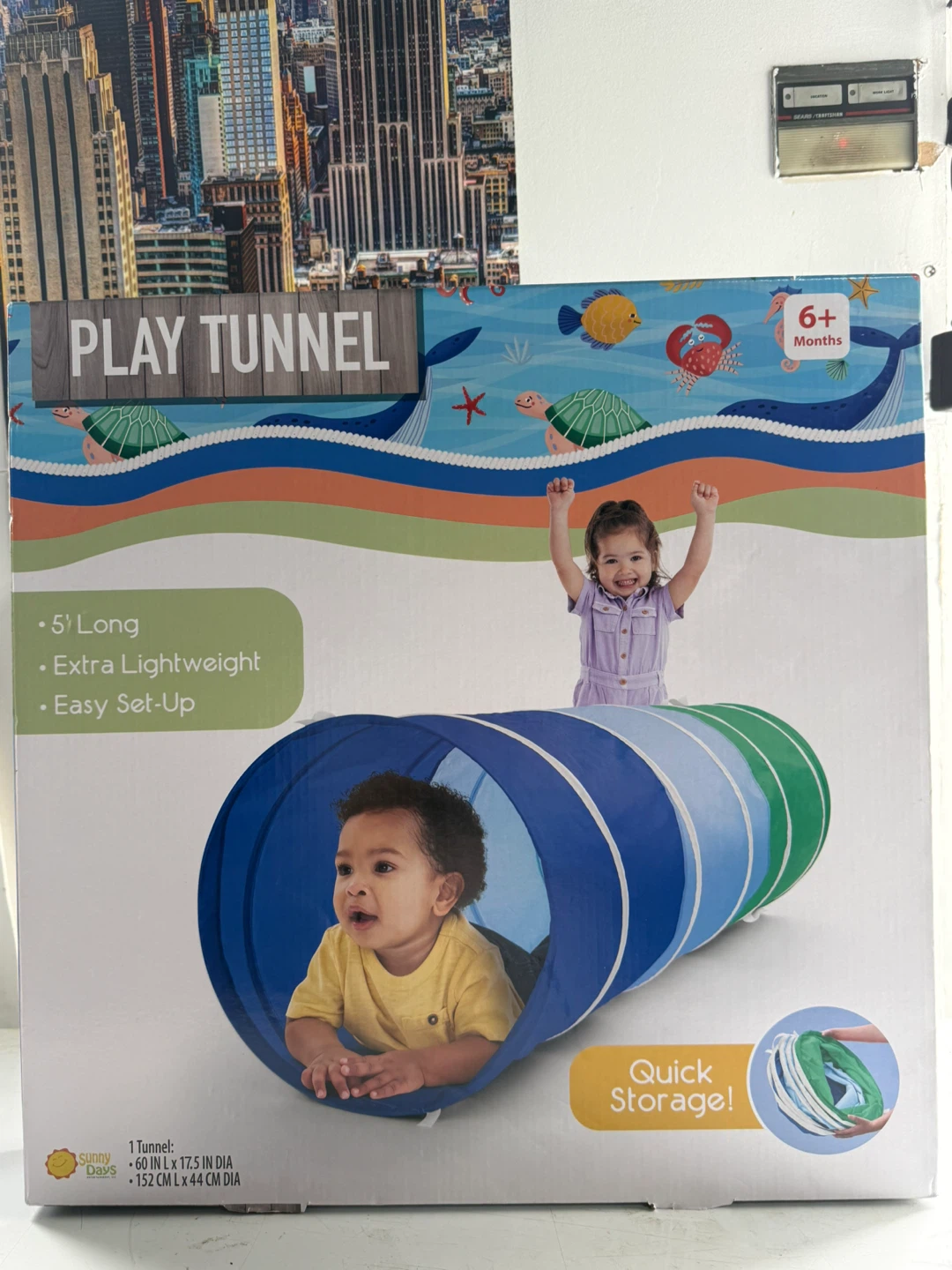 Sunny Days Play Tunnel