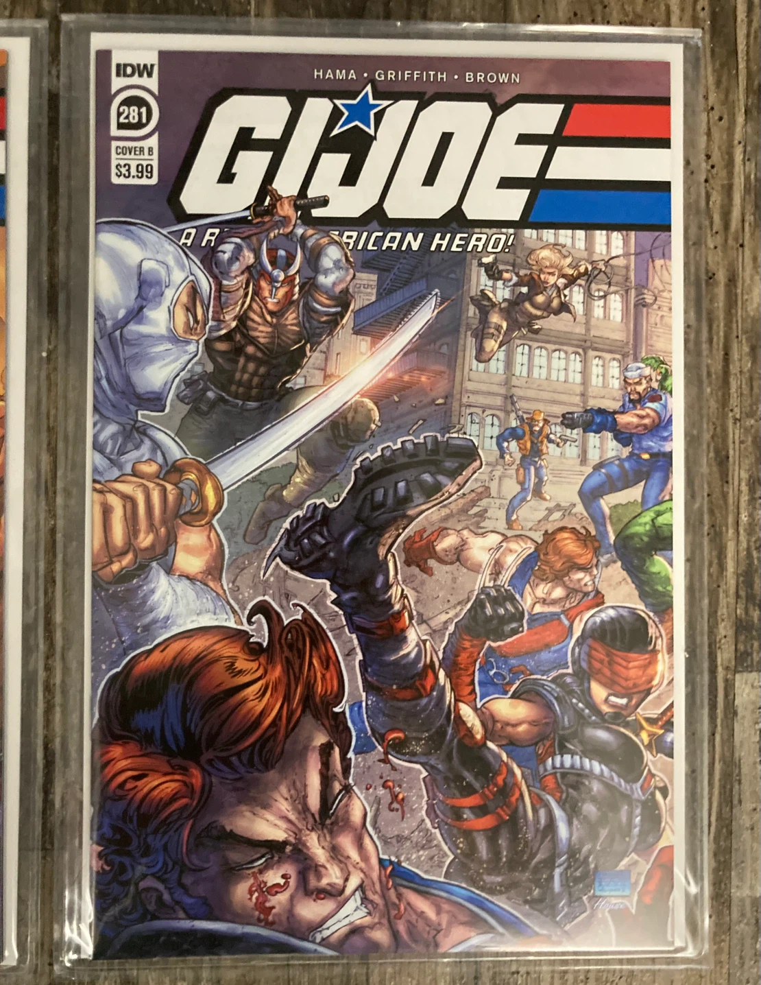 G.I. Joe set of two Comic Books issues 281 (Cover A & B) - photo 3